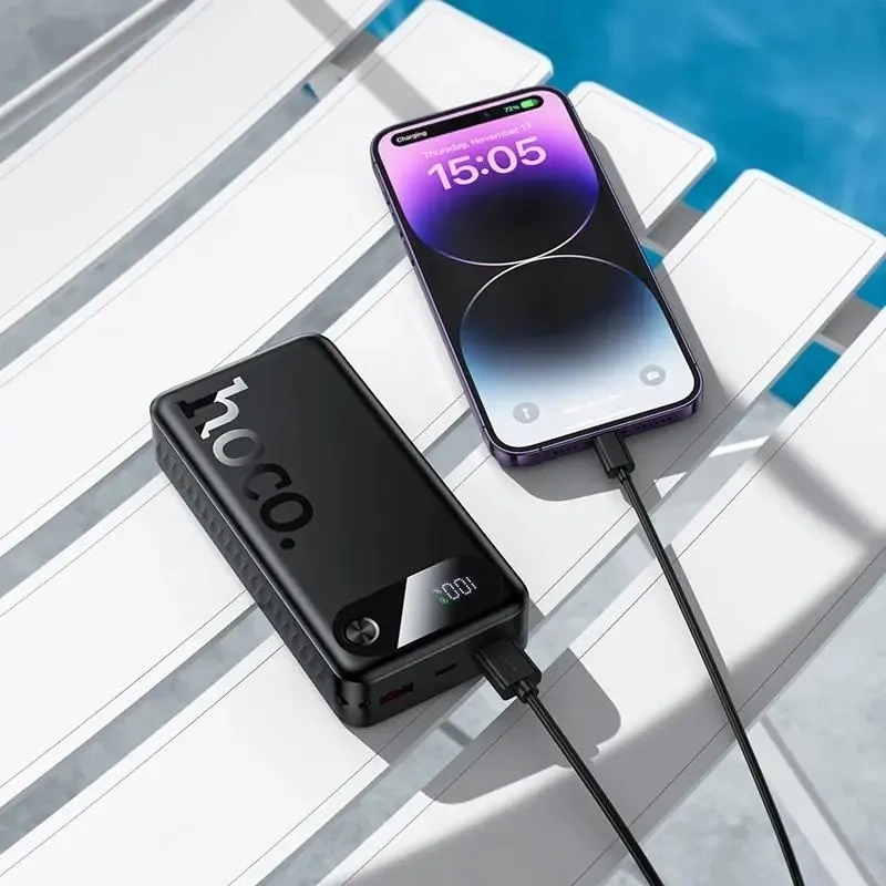 Внешний аккумулятор Hoco J154A Victorious 22.5W+PD20W 20000mAh, Чёрный. Фото 4