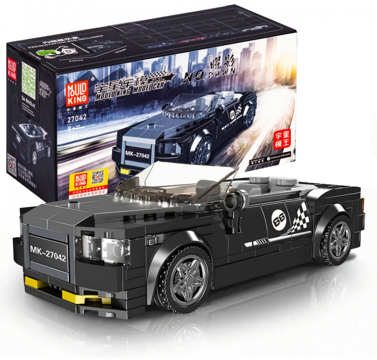 Конструктор Mould King Models 27042. Rolls Royce Dawn, 385 деталей. Фото 1