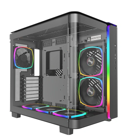 Корпус Montech KING 95 PRO [King 95 Pro Black] Чёрный. Фото 1