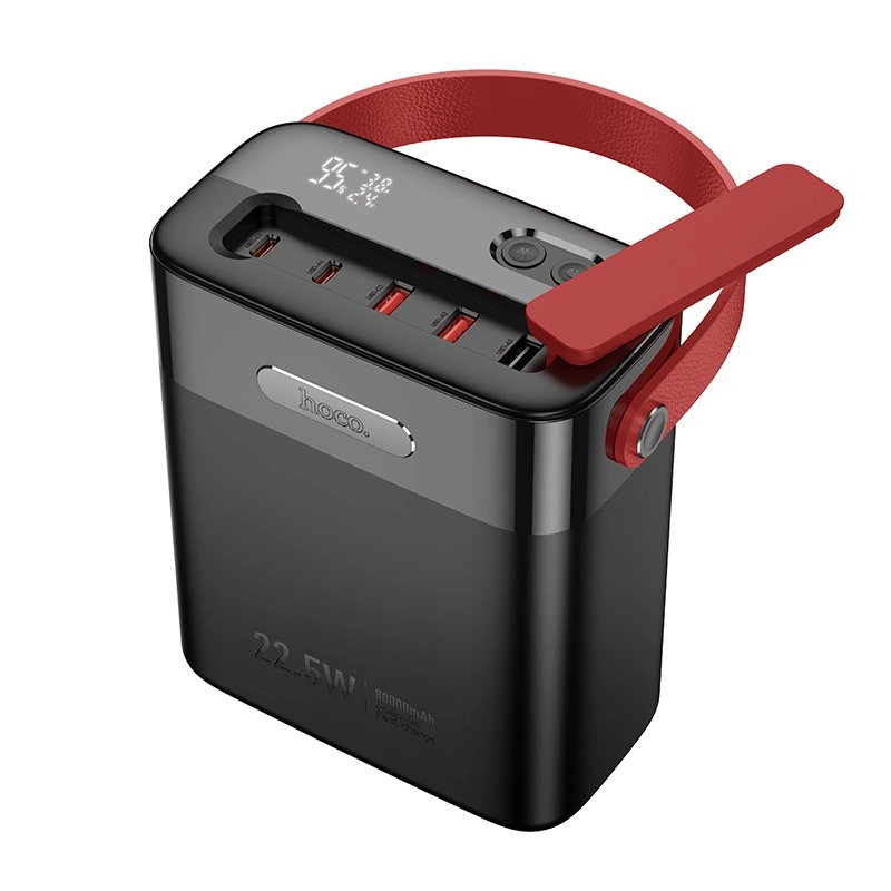 Внешний аккумулятор Hoco J143 Title 80000mAh 22.5W+PD20W, Black. Фото 4