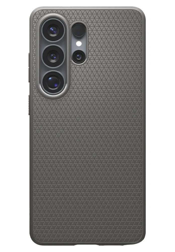 Накладка Spigen Liquid Air для Samsung Galaxy S26 Ultra, Мраморно-серая (ACS11205). Фото 3