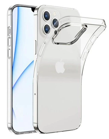 Накладка для iPhone 13 силиконовая, Прозрачная. Фото 1