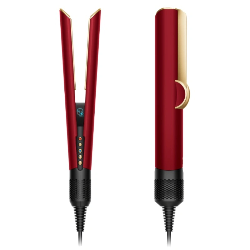 Выпрямитель для волос Dyson Airstrait Straightener HT01, Red Velvet/Gold (Подарочный кейс). Фото 3