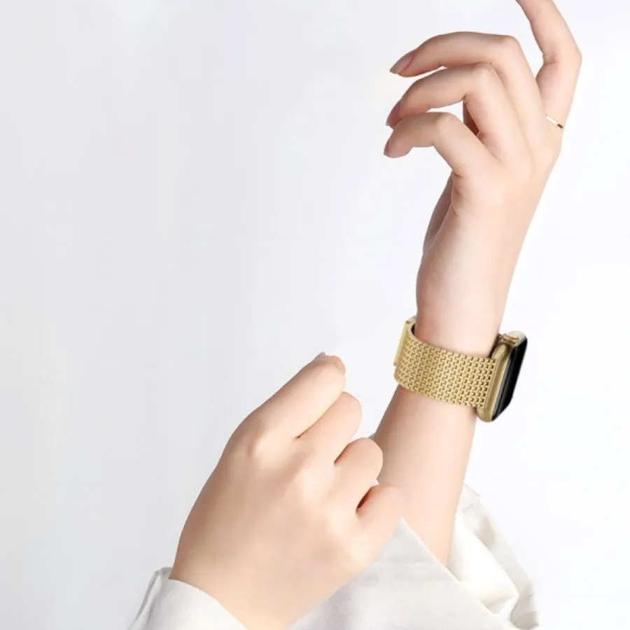 Ремешок Wiwu для Apple Watch 38/40/41/42мм Domino Watch Band, Gold (Wi-WB002). Фото 4