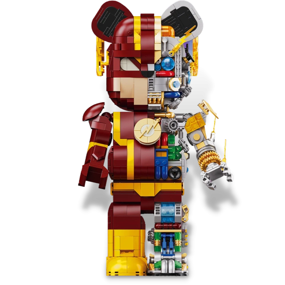 Конструктор Wangao 188012 The Flash Mechanical Bear Robot, 1714 деталей. Фото 3