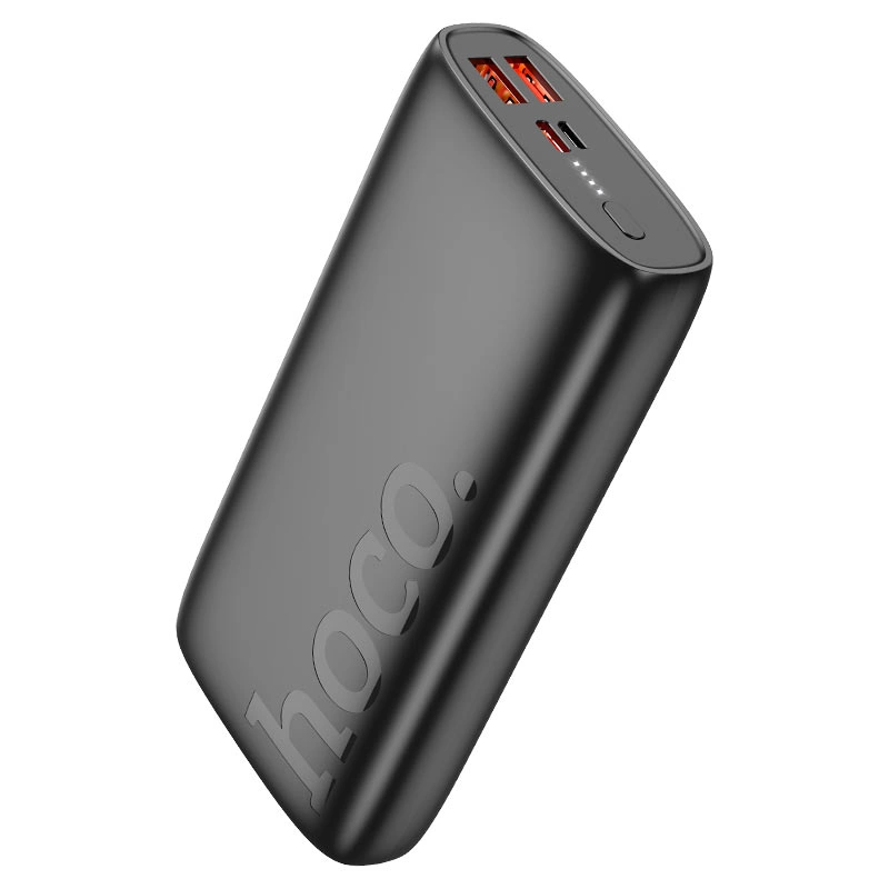 Внешний аккумулятор Hoco J122A Fast 20000mAh Respect 22.5W+PD20W, Чёрный. Фото 1