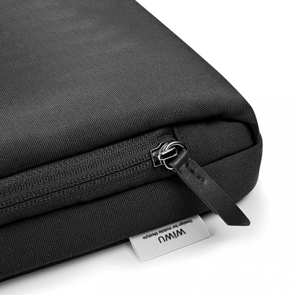Сумка для ноутбука Wiwu Ora Laptop Sleeve 14.2, Black. Фото 5