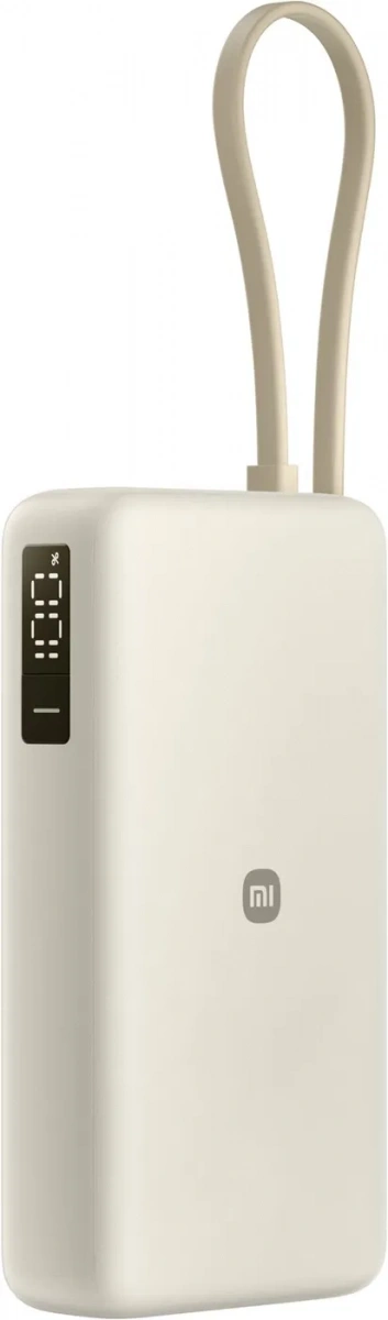 Внешний аккумулятор Xiaomi 67W Power Bank 20000mAh (Integrated Cable), Beige (BHR089WCN). Фото 5