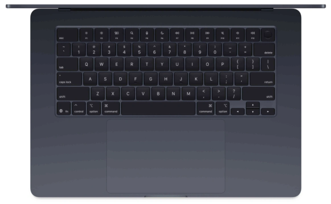 Ноутбук Apple MacBook Air 15" 2026 512 Гб Тёмная Ночь (MDVH4) (M5, 10C CPU/10C GPU, 16Гб, 512Гб SSD). Фото 2