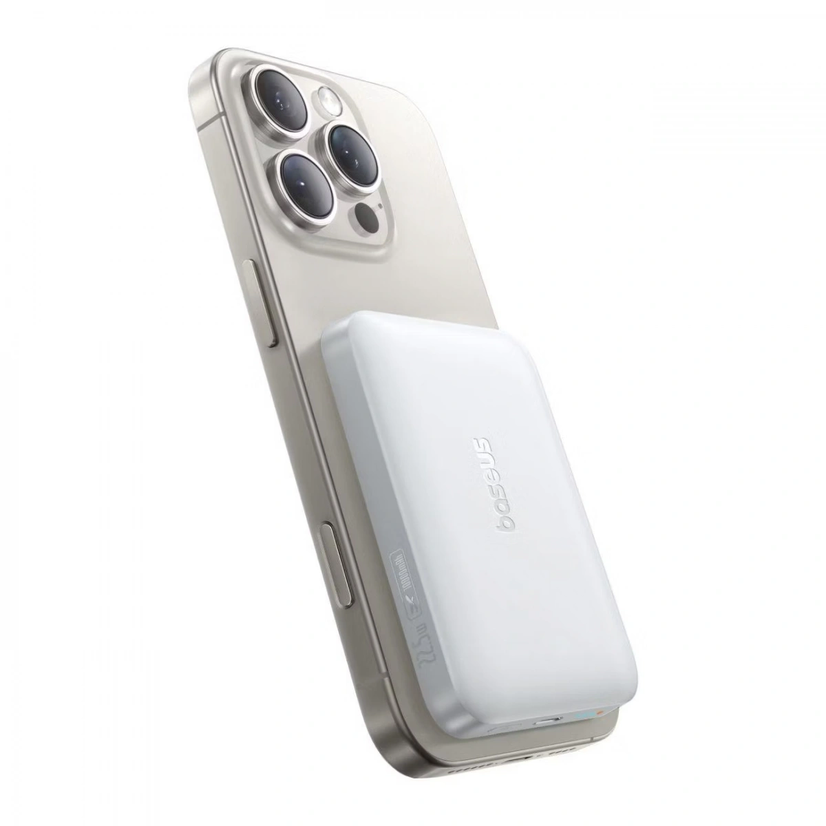 Внешний аккумулятор Baseus MagSafe EnerFill FM11 22.5W 10000mAh, Белый (P1008210E213-00). Фото 6