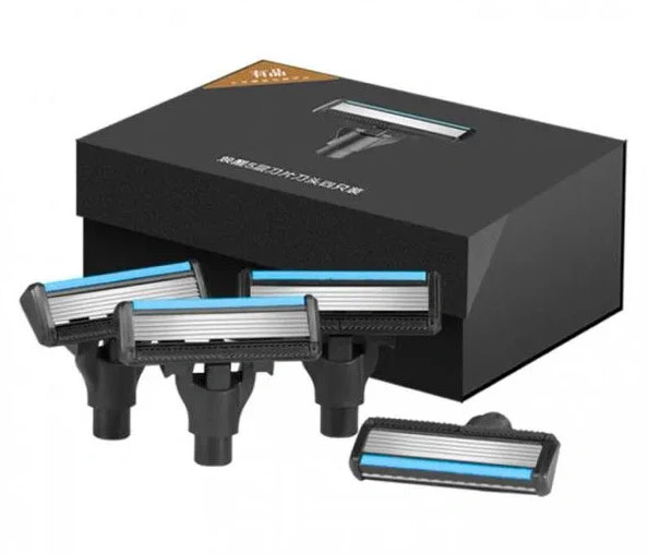 Набор сменных лезвий XiaoMi для Mijia Lemon Razor (4 шт.). Фото 1