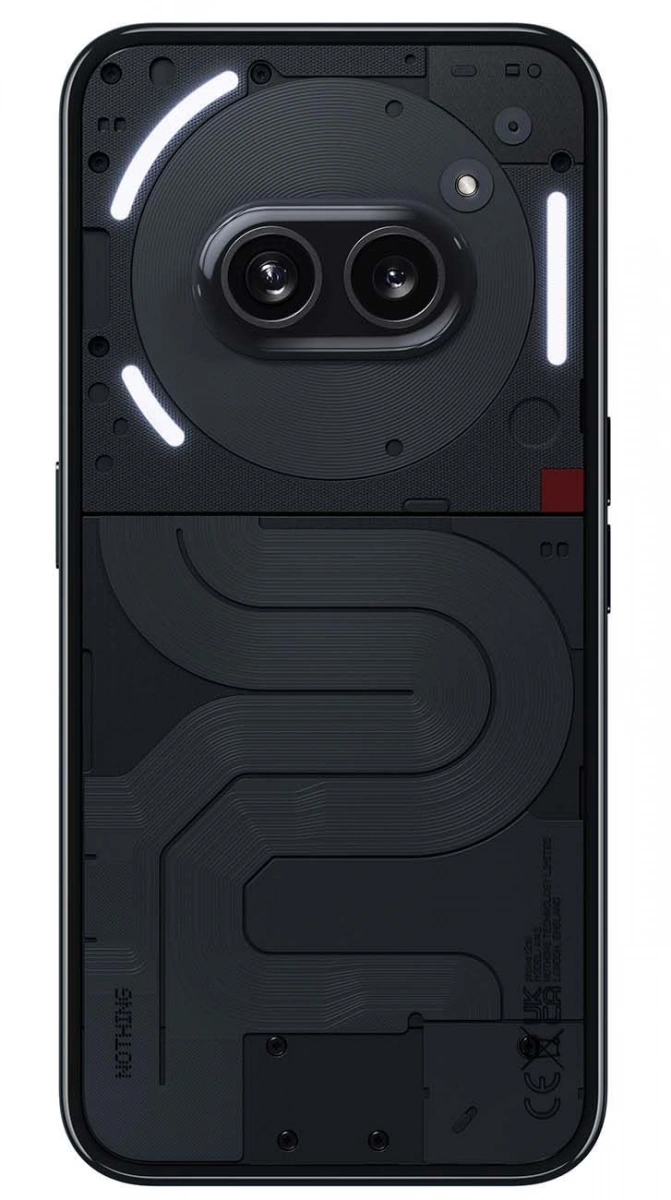 Смартфон Nothing Phone (2A) A142 8/128Gb, Black. Фото 2