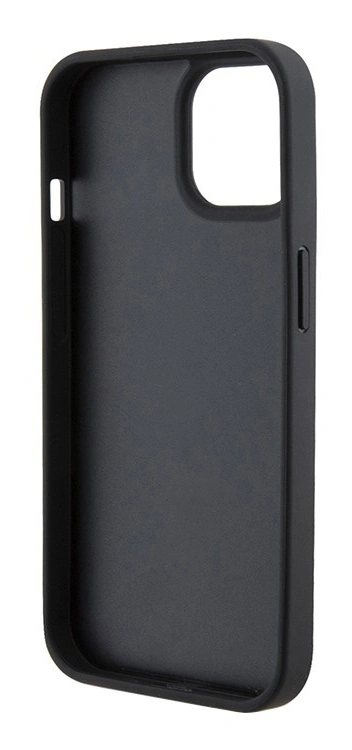 Накладка U.S. Polo Assn. для iPhone 15 PU Double horse logo and Tricolor line Hard, Black (USHCP15SSCOK). Фото 4