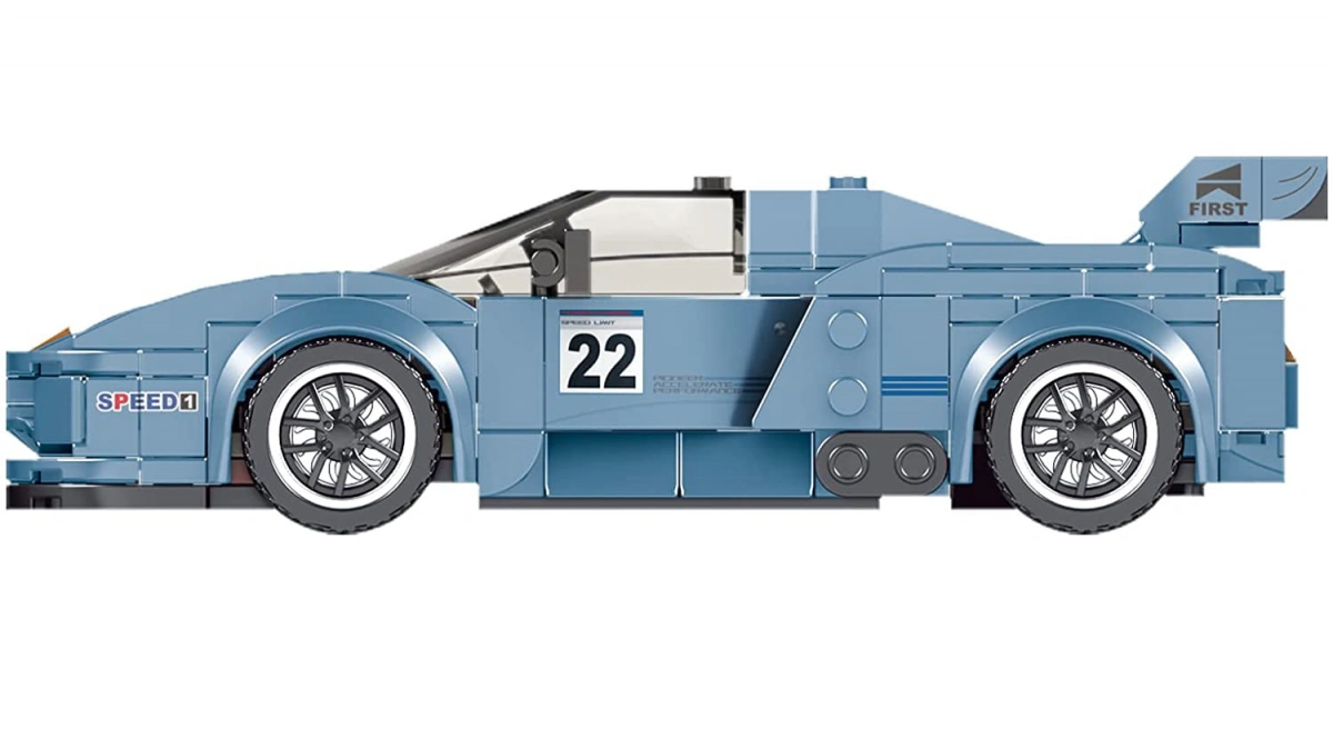 Конструктор Mould King Models 27005. Porsche 918 RSR, 330 деталей. Фото 4