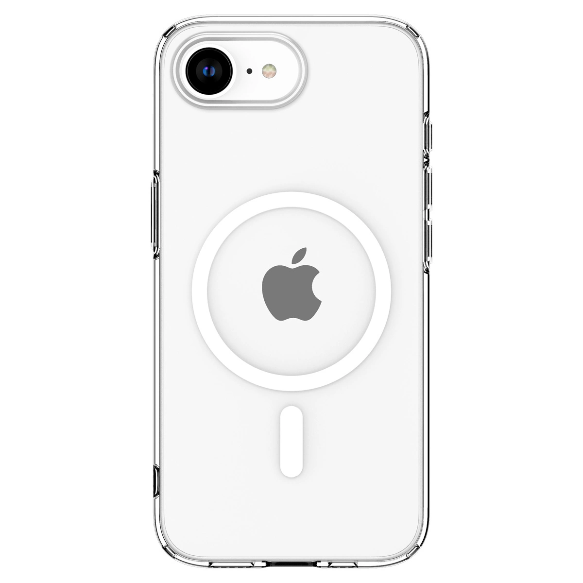 Накладка Spigen Liquid Crystal MagSafe для iPhone 16e, Clear White (ACS09150). Фото 2