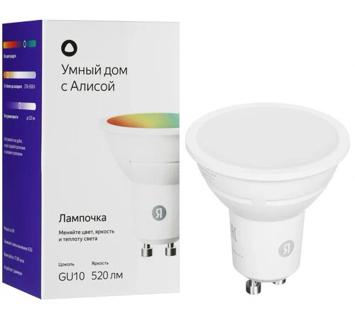 Умная лампочка Яндекс GU10 YNDX-00559. Фото 1