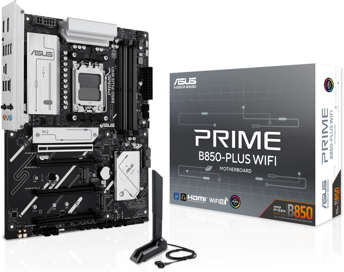 Материнская плата ASUS PRIME B850-PLUS WIFI (AM5, ATX). Фото 5
