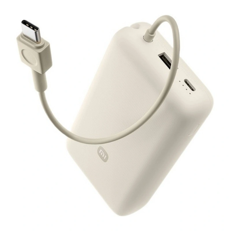 Внешний аккумулятор XiaoMi Power Bank Wireless 33W 20000mAh с кабелем USB-C PB2030MI, Бежевый (BHR8475CN). Фото 4