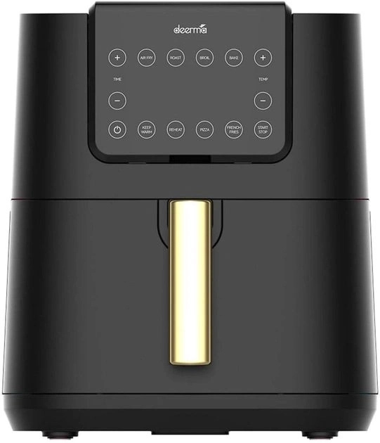 Аэрогриль-фритюрница Deerma KZ120 7.5L, Black (DEM-KZ120W). Фото 1