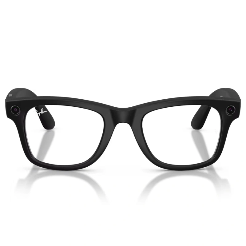 Умные очки Ray Ban Wayfarer (Gen 2) RW4012 Матовый черный/Прозрачный M 150-50mm (601SSB). Фото 2