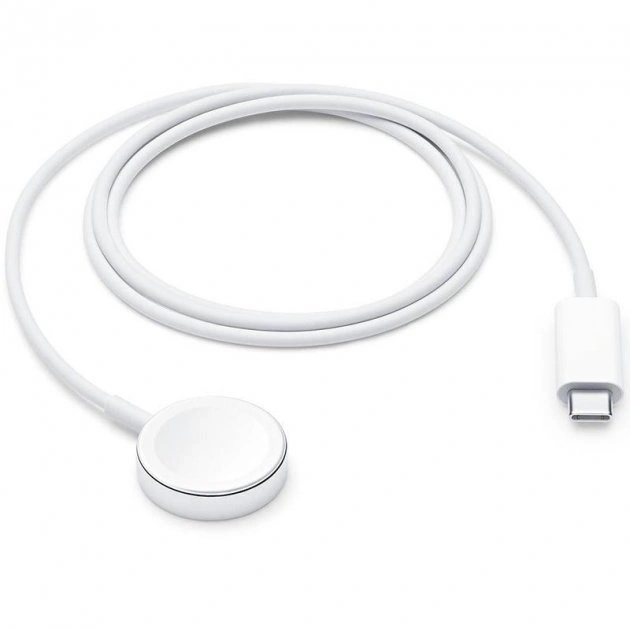 Беспроводное зарядное устройство Apple для Apple Watch Magnetic Fast Charger to USB-C 1m (MLWJ3ZE/A). Фото 1