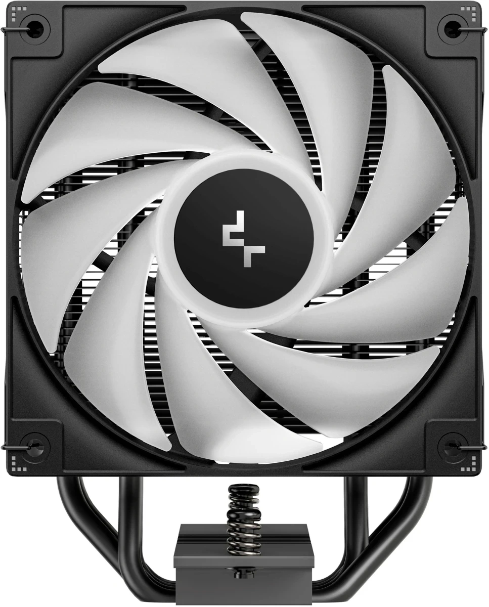 Кулер для процессора DeepCool AG400 BK ARGB V2, Чёрный (R-AG400-BKAMMN-GJD). Фото 4