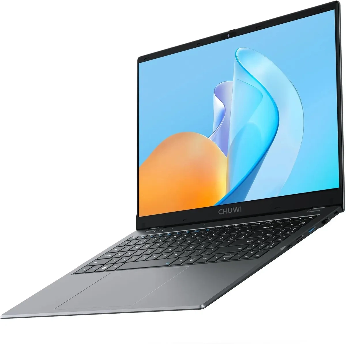 Chuwi GemiBook Plus (15.6" IPS, Intel N-series N150 0.8 ГГц, 16Гб, 512Гб SSD, Intel UHD Graphics, Windows 11 Home), Серый. Фото 2