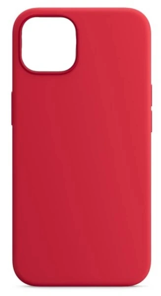 Накладка Silicone Case для iPhone 14 Pro Maх, Красная. Фото 1