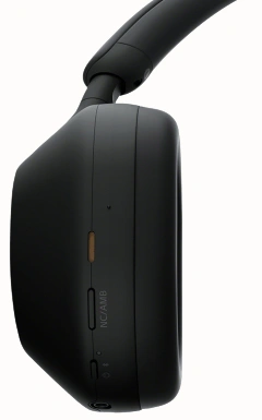 Беспроводные наушники Sony WH-1000XM5/B с шумоподавлением, Чёрные. Фото 6