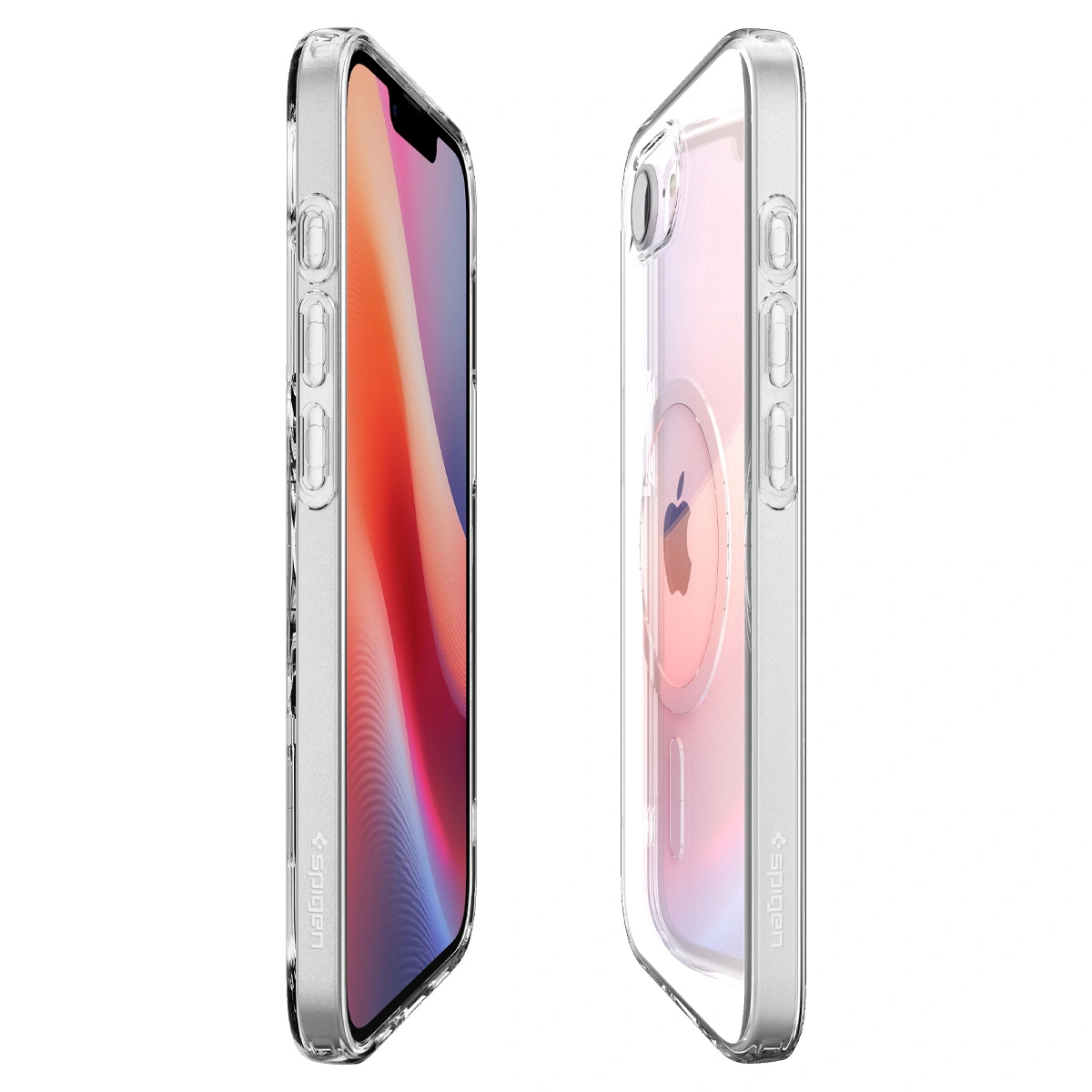 Накладка Spigen Liquid Crystal MagSafe для iPhone 16e, Clear White (ACS09150). Фото 6