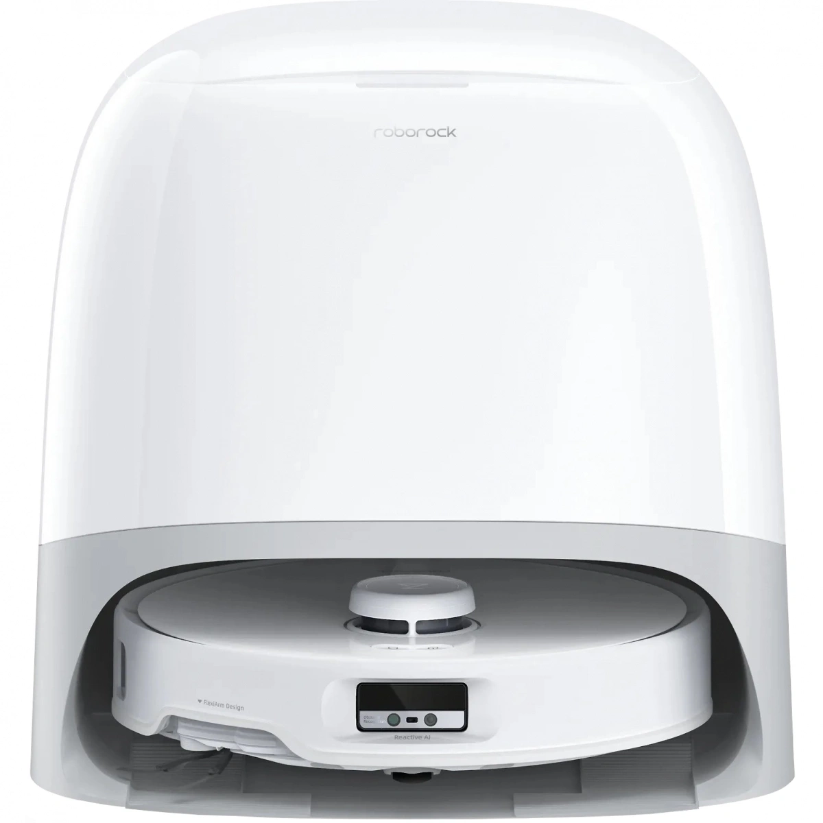 Робот-пылесос Roborock Qrevo Curv 5A1, White (RRE0VIC+EWFD26HRR). Фото 2