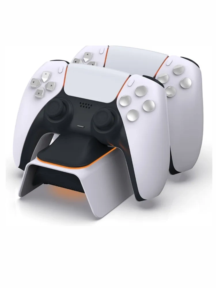 Зарядная станция для двух контроллеров DOBE DualSense PS5 (TP5-0521B). Фото 1