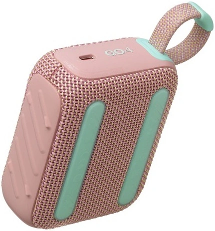 Беспроводная акустика JBL Go 4 Розовая (JBLGO4PINK). Фото 5