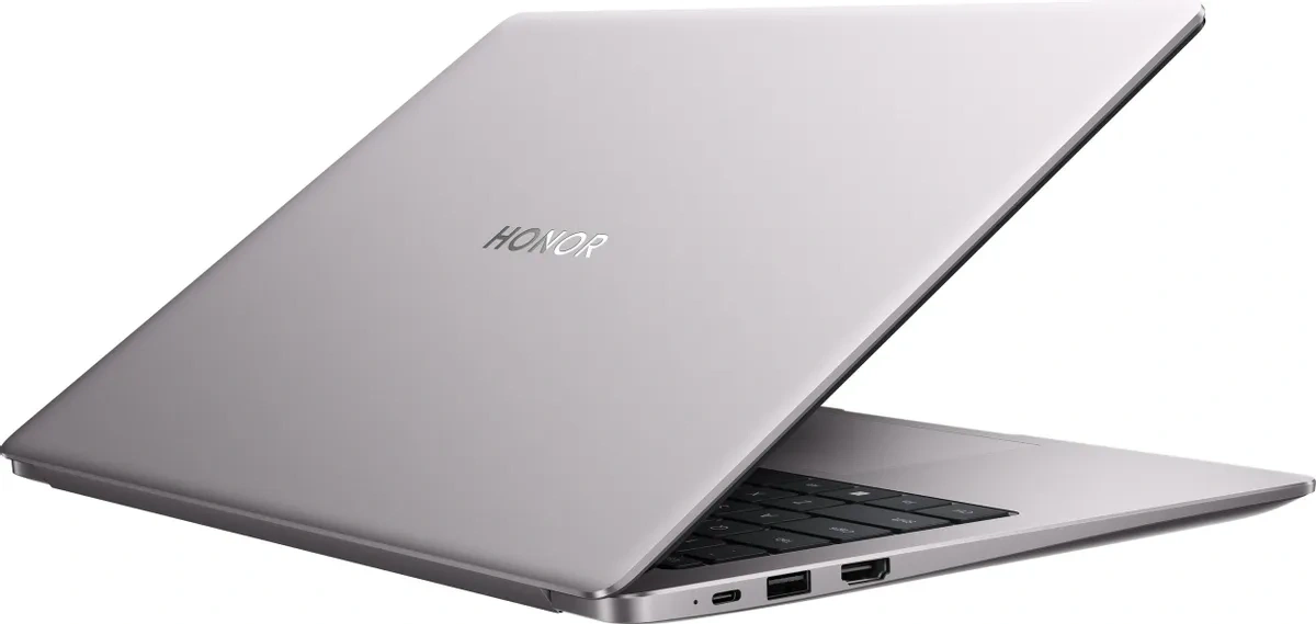 Honor MagicBook X 14 2025 Облачный серый (GDG-X) (14" IPS, Intel Core i5 12450H, 8ГБ, 512ГБ SSD, Intel UHD Graphics, no OS) (5301ALWY). Фото 6