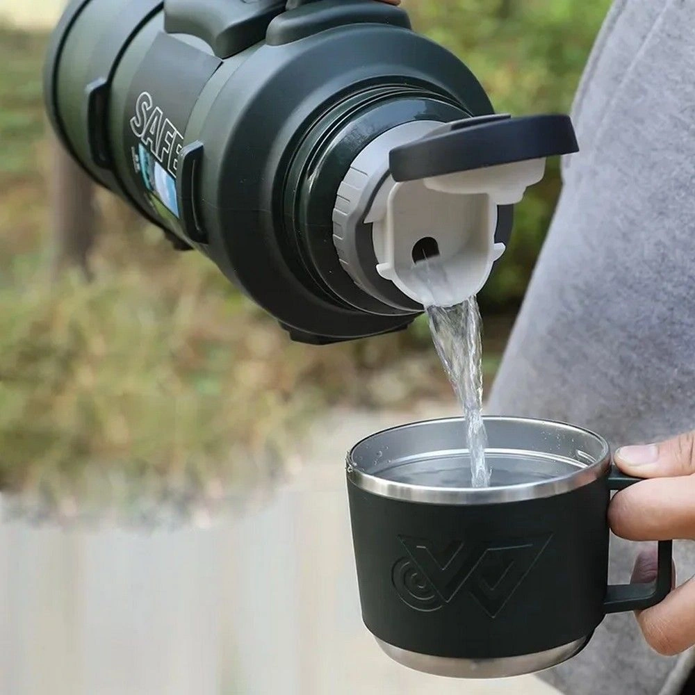 Термос XiaoMi Since SY-042-1700 (1700ml), Green. Фото 2