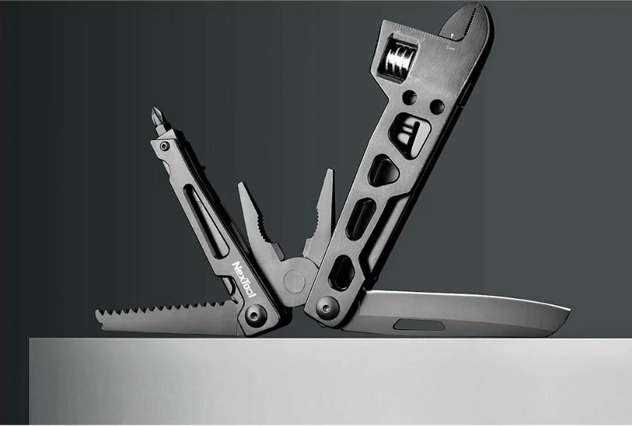 Мультитул NexTool Multi-function Wrench Knife NE20145, Чёрный. Фото 5