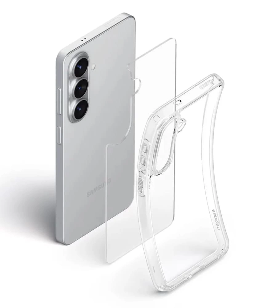 Накладка Spigen Ultra Hybrid для Samsung Galaxy S26, Кристально прозрачная (ACS10732). Фото 6