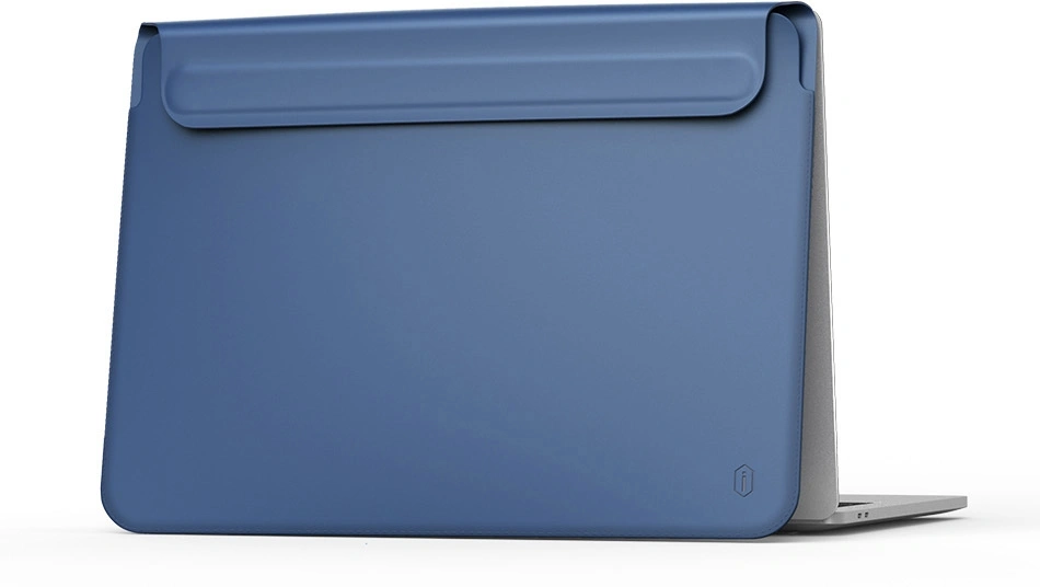 Чехол Wiwu Skin New Pro 2 Leather Sleeve для MacBook Pro 14.2 (2021) Skin Pro II, Blue. Фото 2