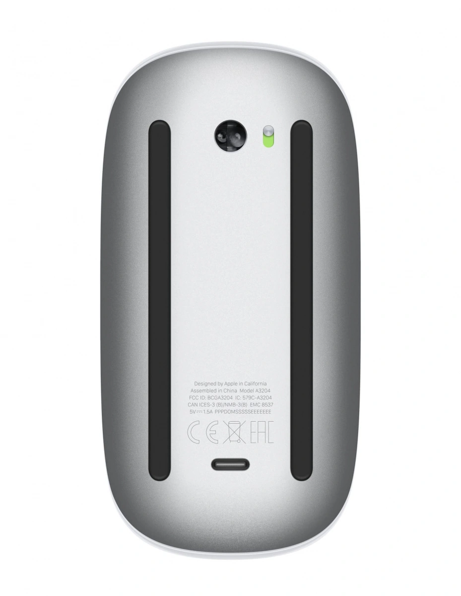 Мышь беспроводная Apple Magic Mouse 3 Multi-Touch Surface (USB-C), White(MXK53). Фото 2