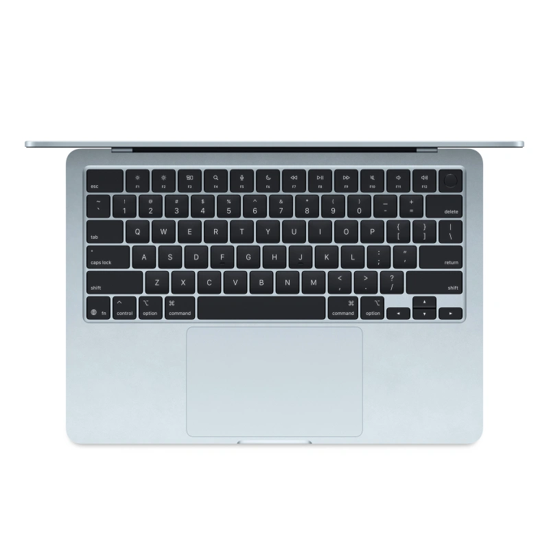 Apple MacBook Air 13" 2025 Небесно-голубой (MC6T4RU/A) (M4, 10-ядер CPU/8-ядер GPU, 16 ГБ, 256 ГБ SSD). Фото 2