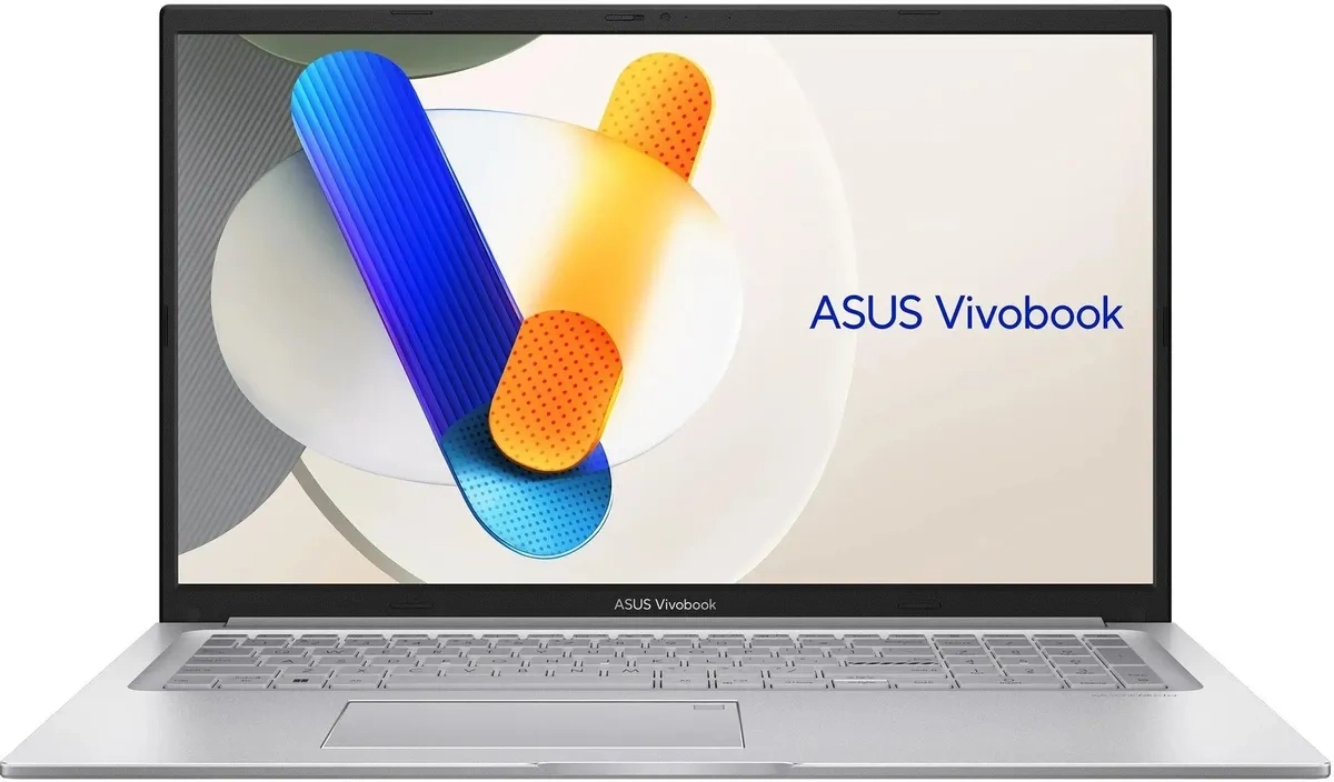 ASUS VivoBook 17 X1704VA-AU1107 Серебристый (17.3", Intel Core 7 150U, 16 Гб, 1 Тб SSD, Intel Graphics, без ОС) 90NB13X1-M00MTO. Фото 1