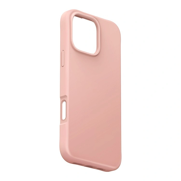 Накладка Uniq для iPhone 16 Pro COEHL CREME Liquid silicone with Strap (MagSafe), Bullet Pink (IP6.3P(2024)-CREMBPNK). Фото 3