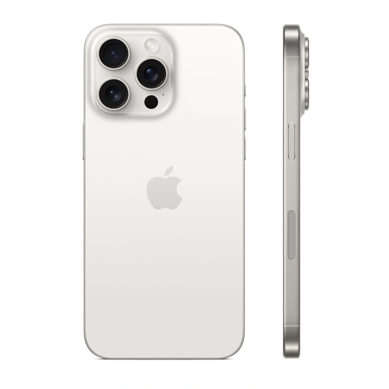 Смартфон Apple iPhone 15 Pro Max 256Gb White Titanium (eSIM+SIM). Фото 4
