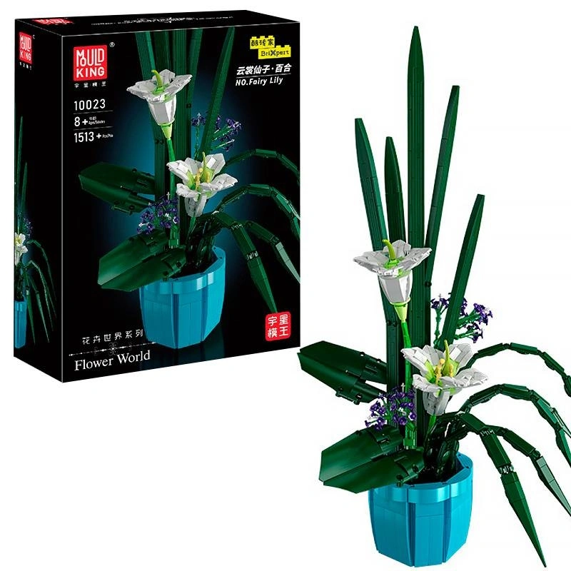 Конструктор Mould King Flower World 10023: Fairy Lily. Фото 1
