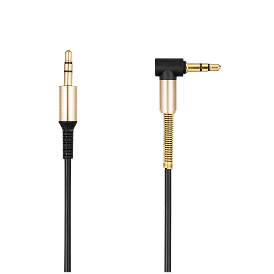 Кабель AUX Hoco Audio cable UPA02 1M, Чёрный. Фото 1