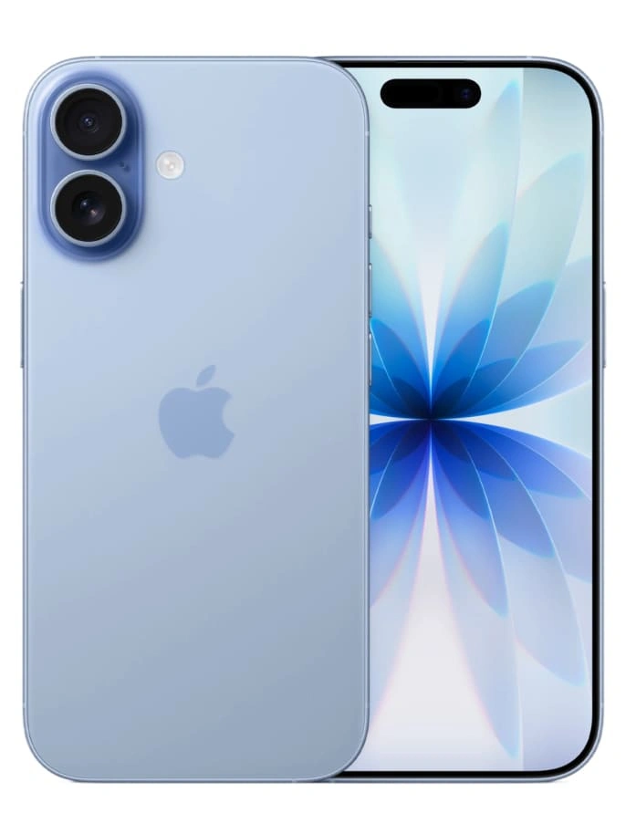 Смартфон Apple iPhone 17 512Гб, Голубой (eSIM) (Без RuStore). Фото 1