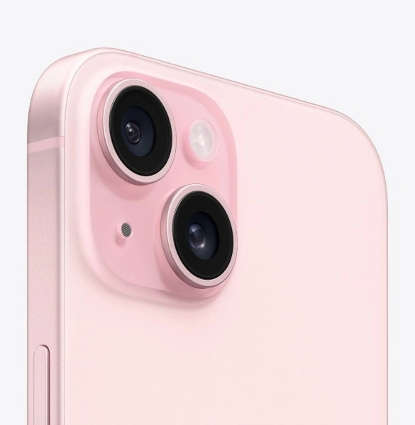 Смартфон Apple iPhone 15 128Gb Pink (Dual SIM). Фото 3