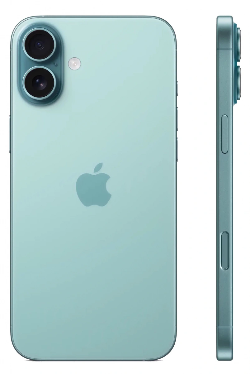 Смартфон Apple iPhone 16 256Gb Teal (eSIM+SIM). Фото 2