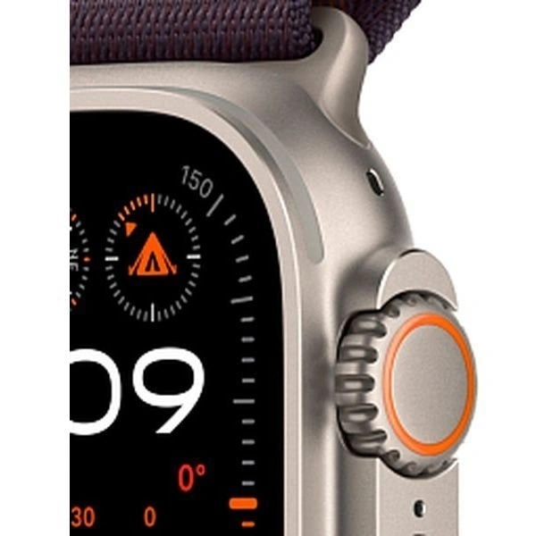 Apple Watch Ultra 2 GPS+Cellular 49mm, ремешок "Indigo Alpine Loop" размер S 130-160 mm (MRER3). Фото 4