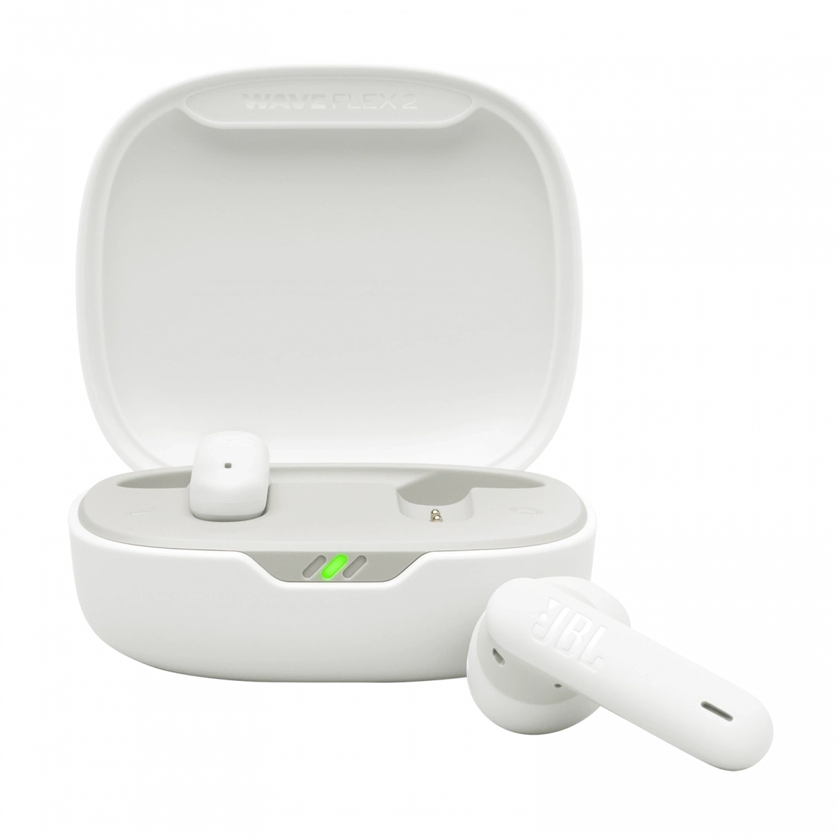 Беспроводные наушники JBL Wave Flex 2, Белые (JBLWFLEX2WHT). Фото 1